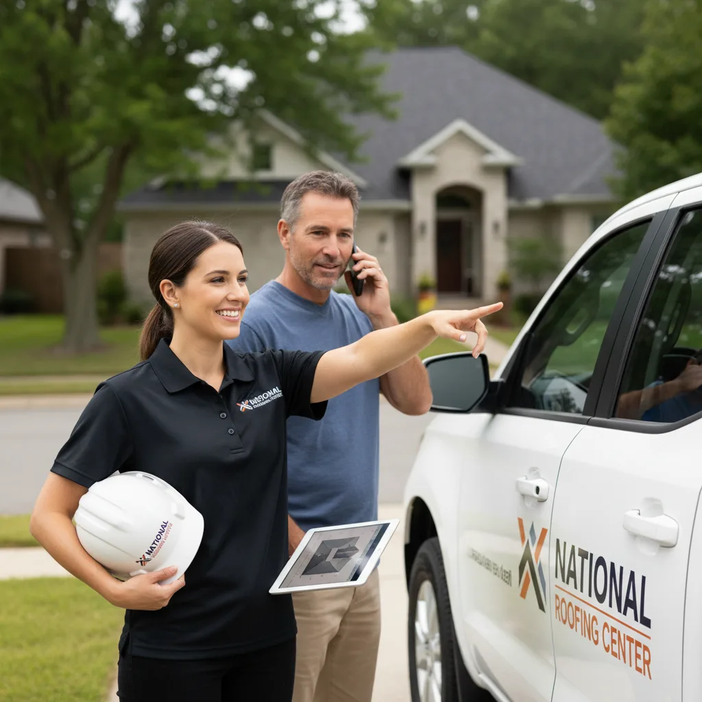 National Roofing Center customer support in Oak Point