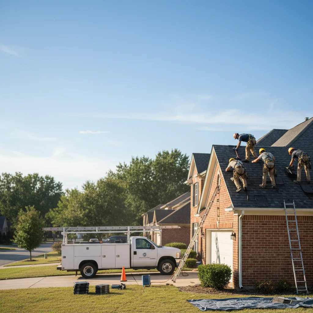 Roof Repair in Oak Point